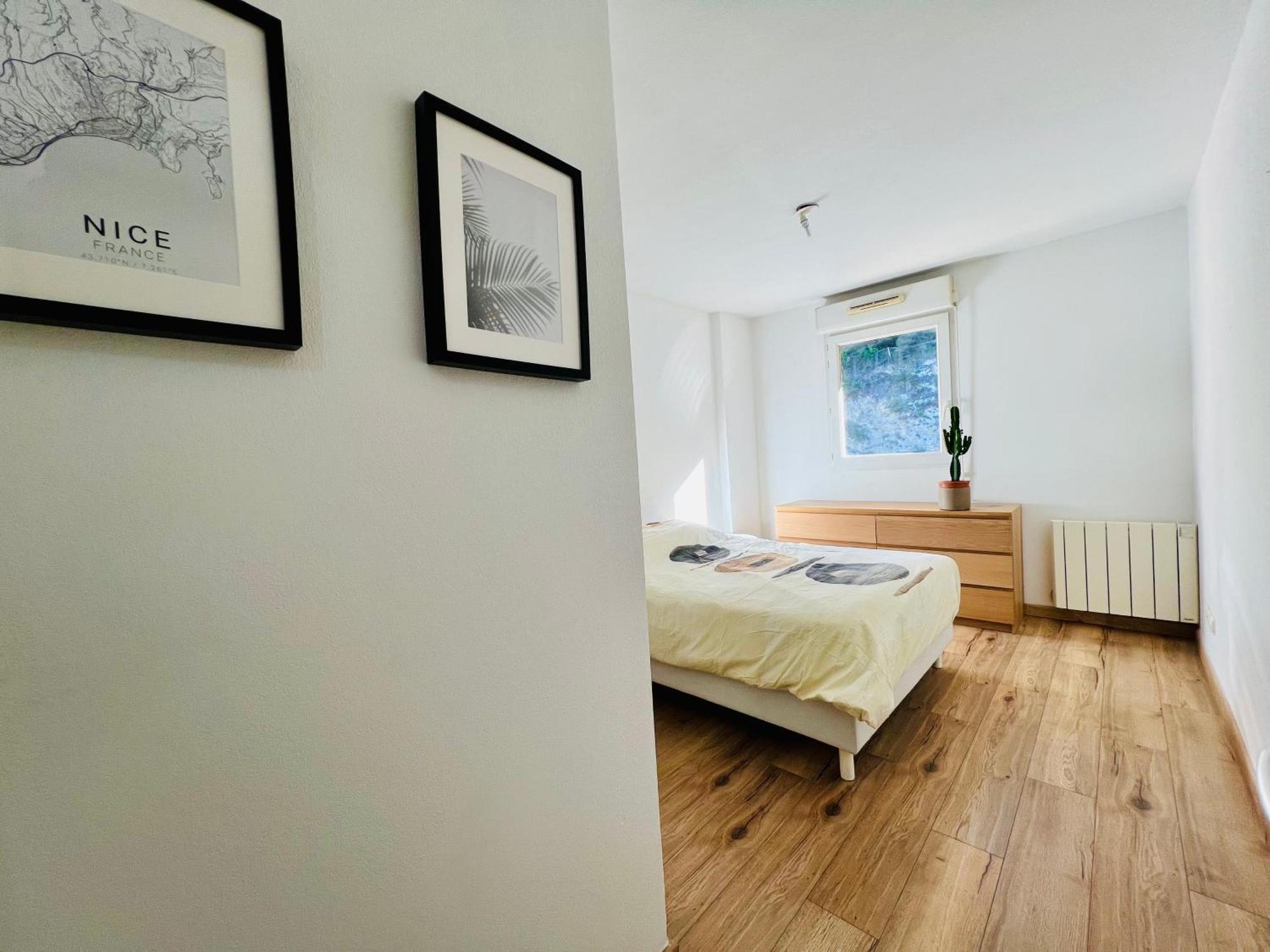 Magnificent Renovated Apartment, 2 Rooms Of 45 M2, Close Tothe Sea, Top Floor, Terrace 니스 외부 사진